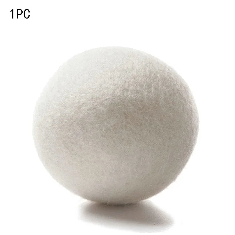 5cm Wool Dryer Balls Reusable Softener Laundry 5cm Laundry Ball Home Washing Balls Wool Dryer Balls Washing Machine Accessories Zpaxo 1pc