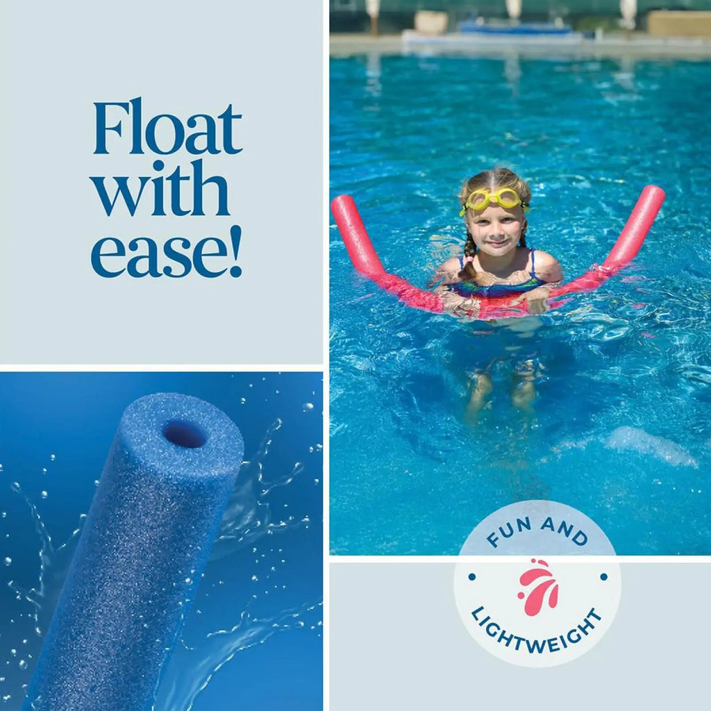 Noodles Pool Foam Water Long Hollow Soft Buoyancy Safe Easy Use Stick Zpaxo