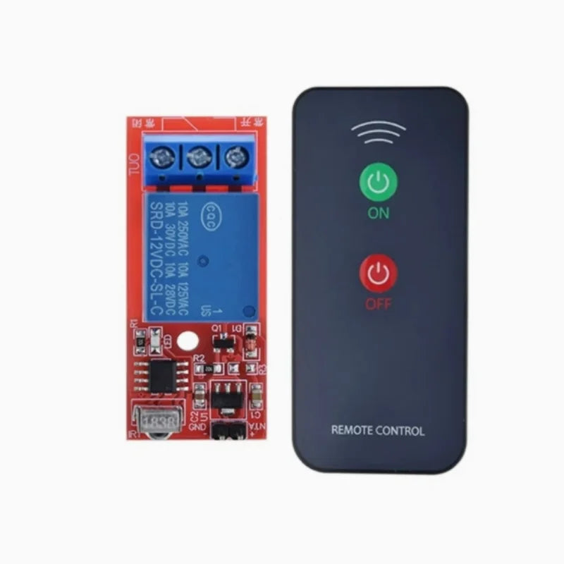 1 Channel 5V1V24V Wireless Infrared Sensor Remote Control Receiving Zpaxo 12V