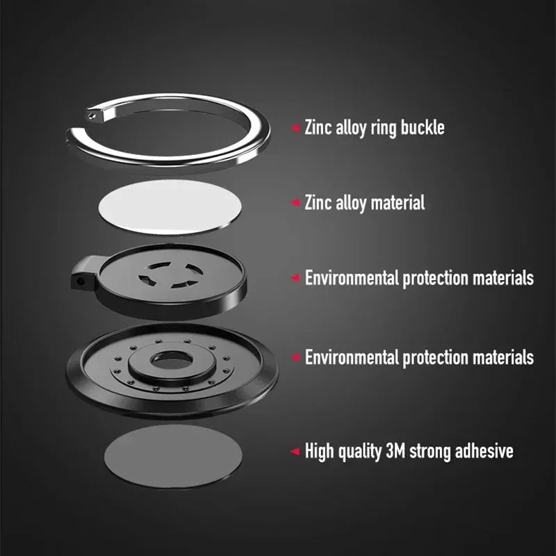 360 Degree Rotating Finger Ring Mobile Phone Holder Iphone Samsung Zpaxo