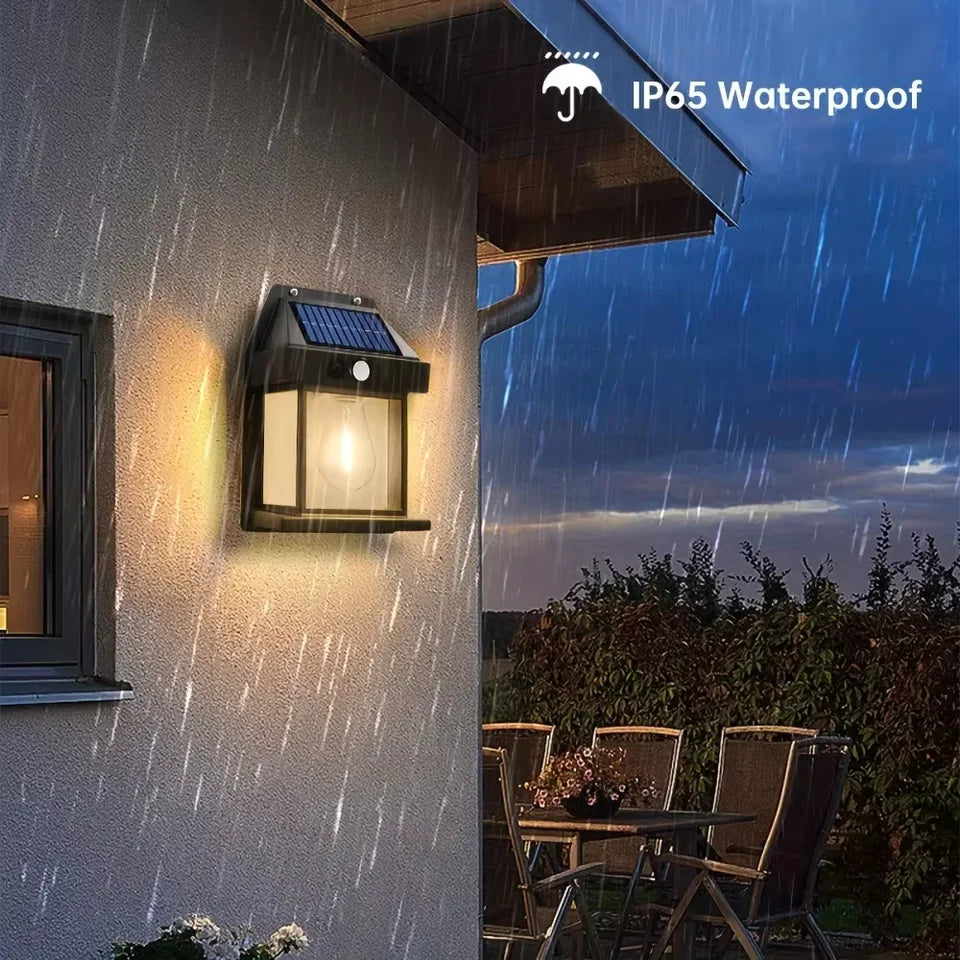 Solar Energy Wall Lamp Outdoor Courtyard Lamp Outdoor Waterproof Lighting Street Lamp Balcony Lamp Garden Solar Ambient Lamp Zpaxo