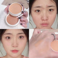 Waterproof Sweatproof Concealer Cream Single Coverage Dark Eye Zpaxo 02 Natural color