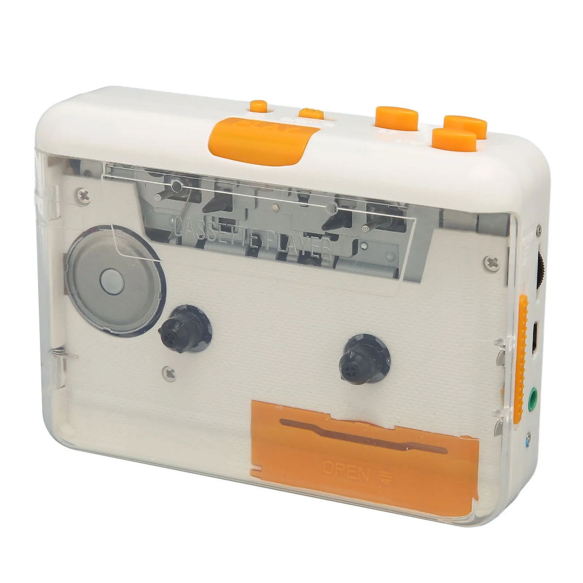 USB Cassette Converter Plug Play Portable MP3 Music Tape Player Zpaxo