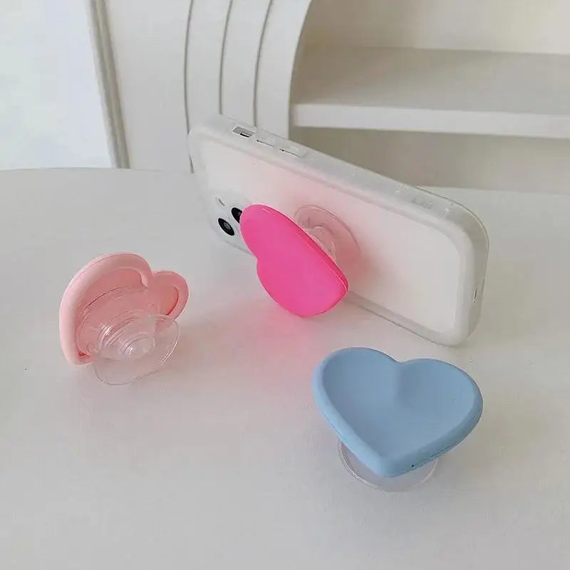 Ins Heart Silicone Phone Grip Bracket Universal Holder Iphone Android Zpaxo