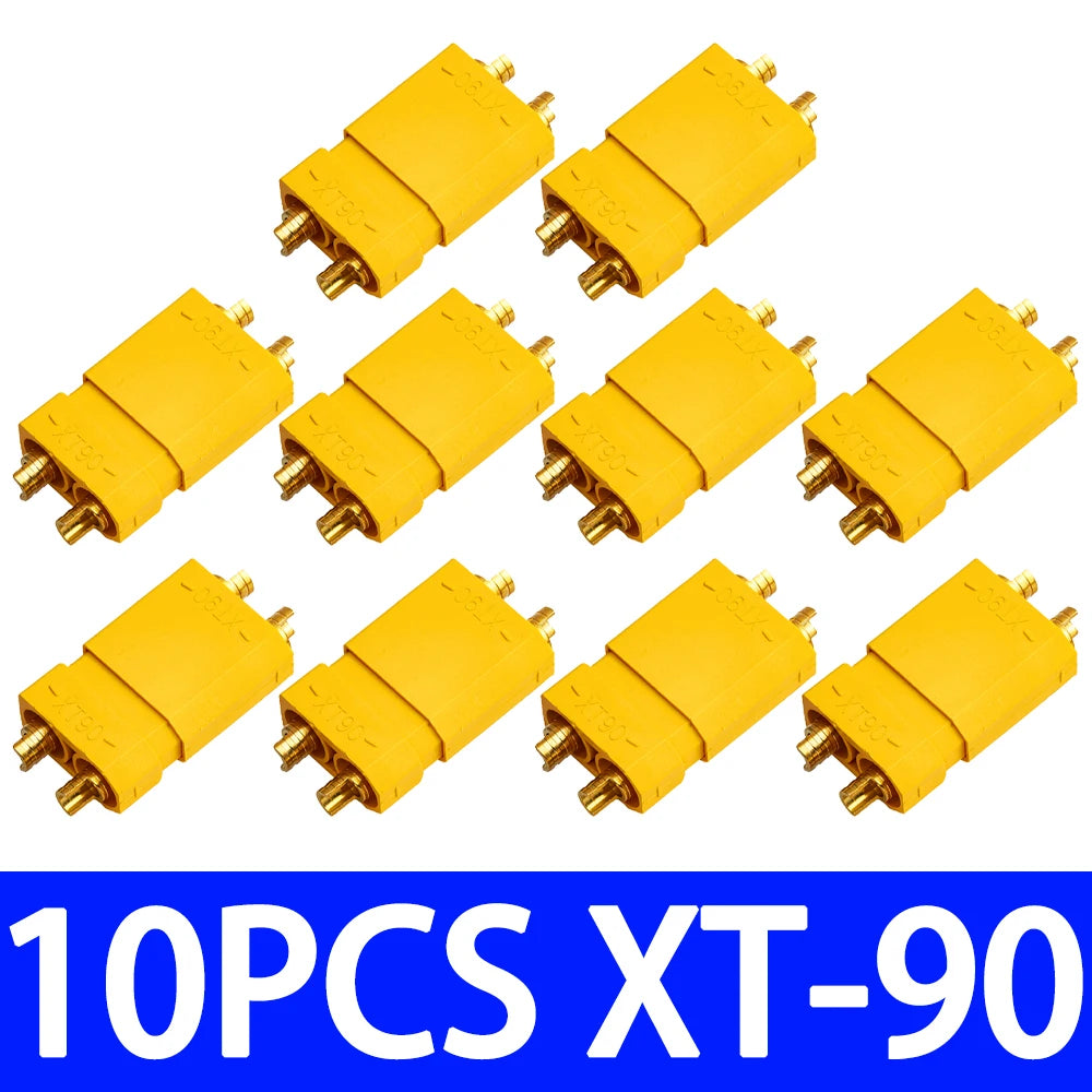 Male-Female RC LiPo Battery Connectors – XT30/XT60/XT90 High-Current Kits (DIY & Wholesale) Zpaxo 10pcs xt-90