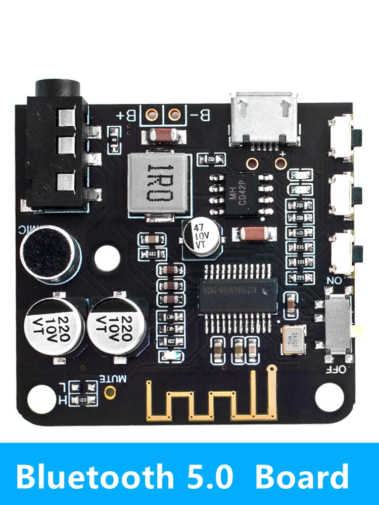XY-WRBT Bluetooth 5 0 4 1 MP3 Decoder Audio Receiver Case Zpaxo BT5.0 MP3