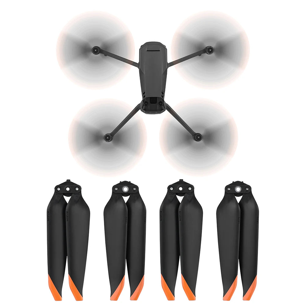 2 Pairs 9453T Propeller Quick Release Foldable Props Blade Light Zpaxo
