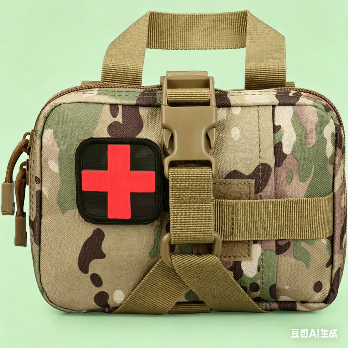 Upgrade Tactical First Aid Bag Rip Away Molle Medical Pouch IFAK Emergency Survival Kit Outdoor Hiking Travel Zpaxo Yellow-f