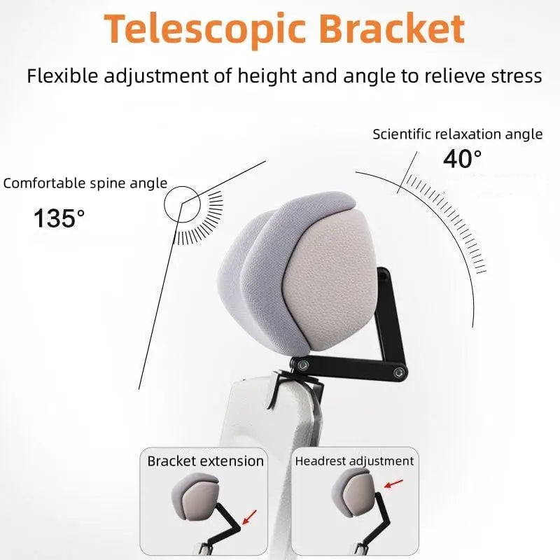 Upgraded Version Memory Foam Headrest Attachment Office Chair Zpaxo