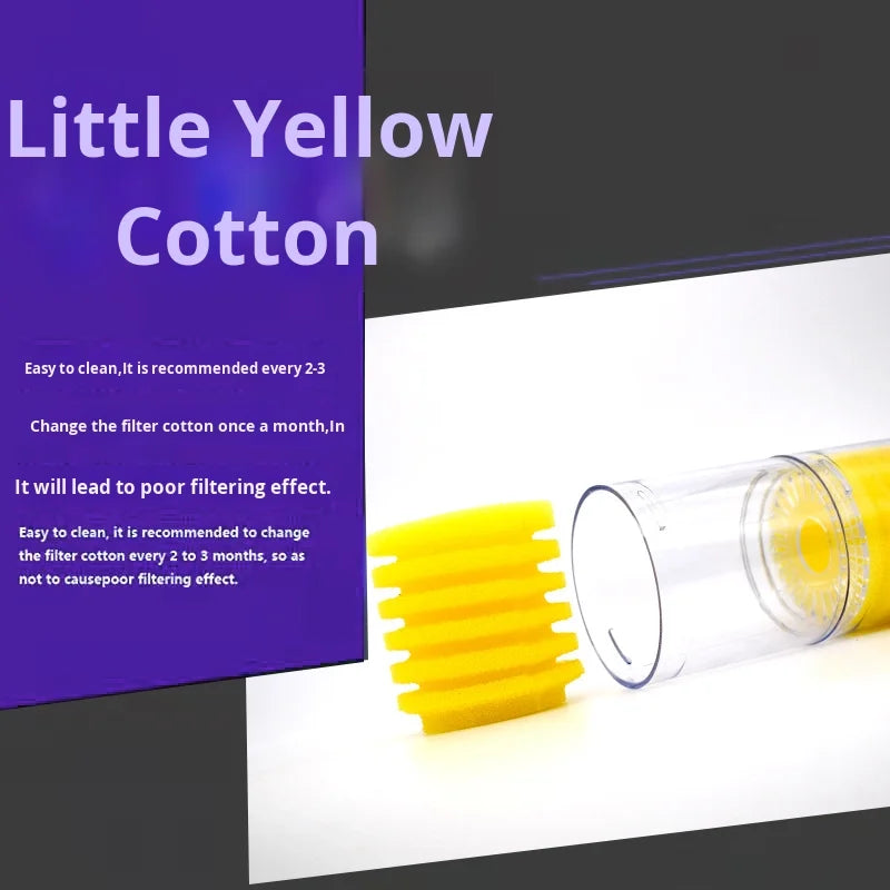 Yellow Biochemical Sponge Replacement Filter Element Built Aquarium Zpaxo