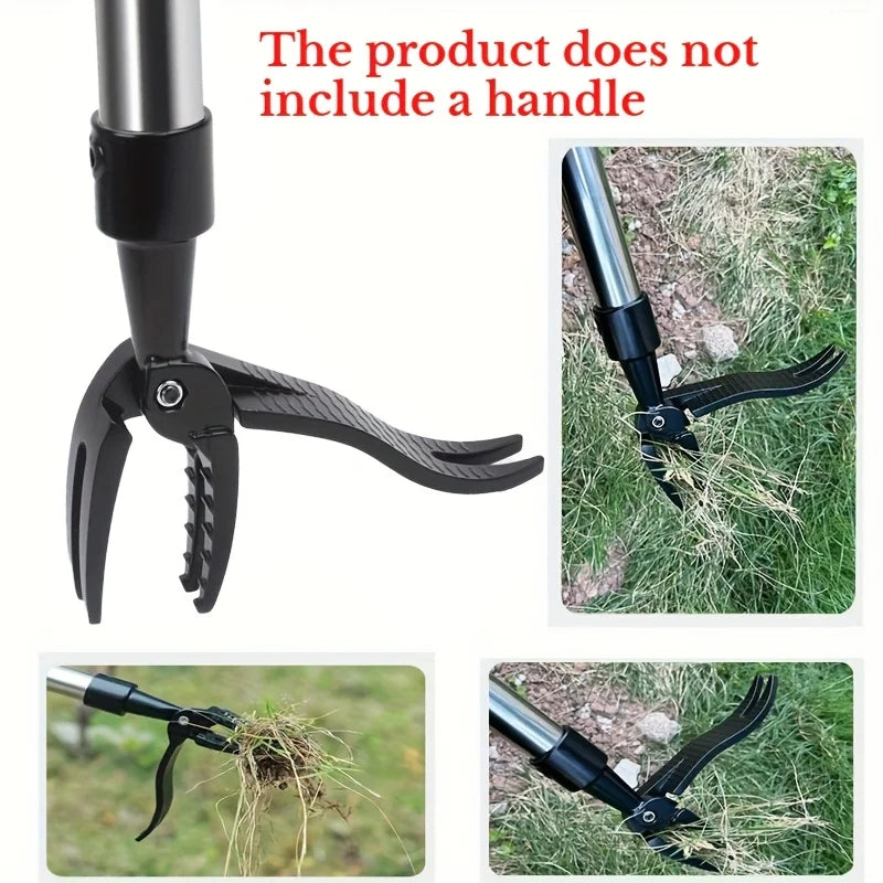 Standing Manual Weeder Shovel Root Remover Garden Horticulture Zpaxo