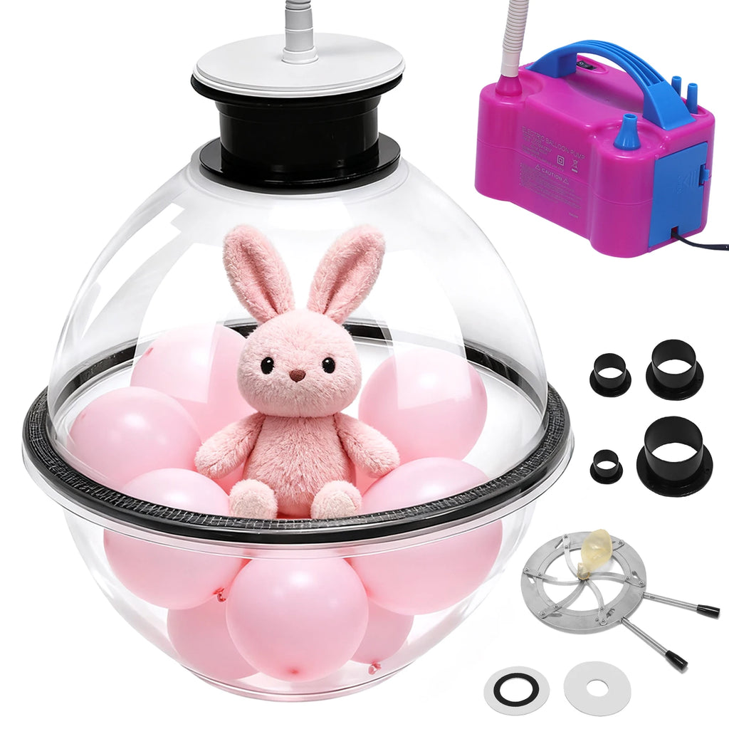110V US Balloon Stuffing Machine Air Pump Expander Packing DIY Zpaxo