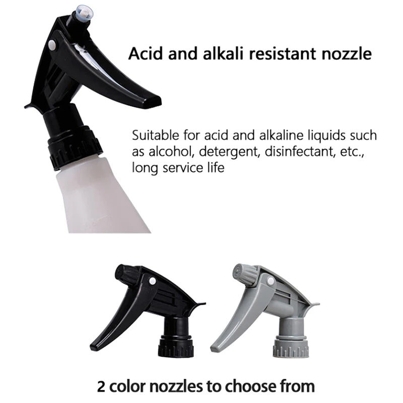 Adjustable Trigger Sprayer Heavy Duty Head Acid Alkali Resistant Auto Zpaxo