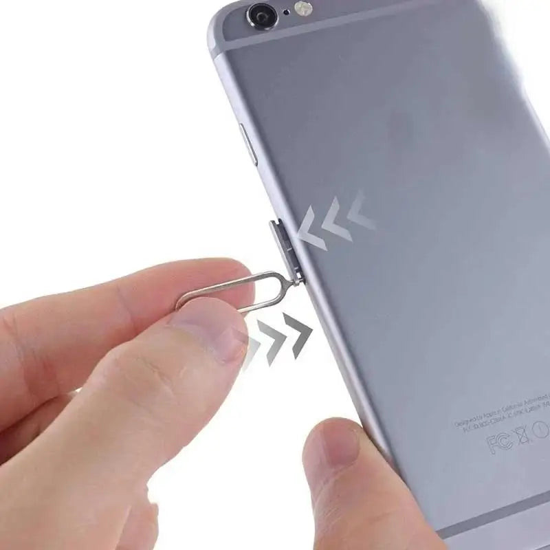 1 10 50 Universal Anti-lost Sim Card Pin Eject Needle Remover Iphone Zpaxo