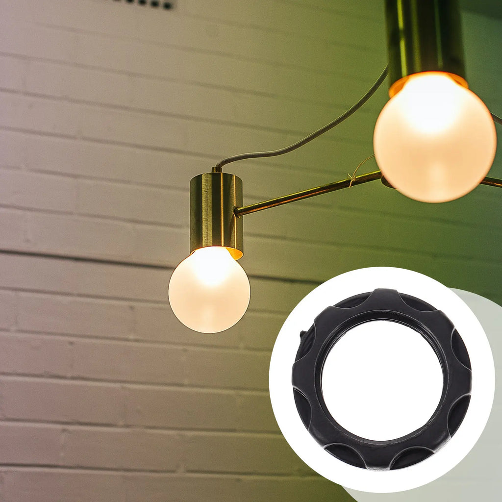 Lamp Holder Fixing Ring E12 Plastic Light Circle Chandelier Fitting Zpaxo