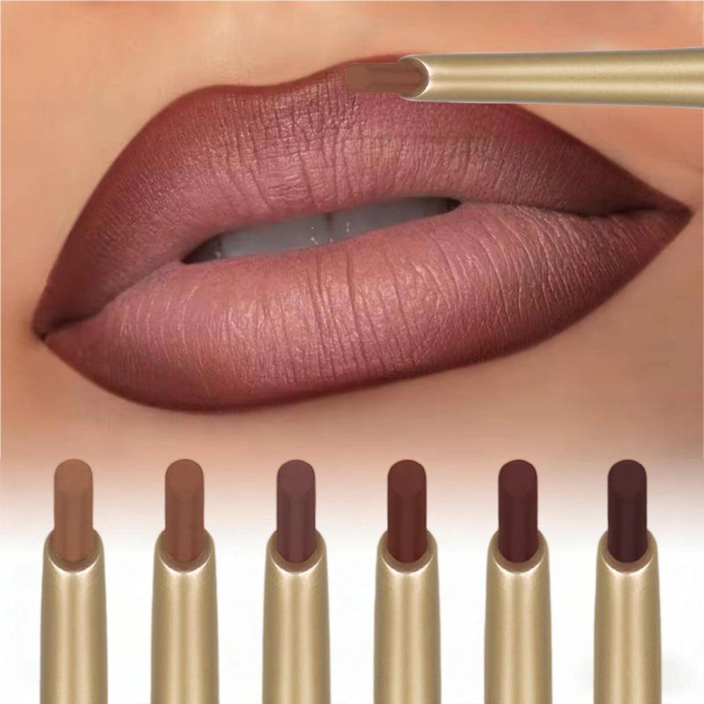 Matte Smooth Lip Liner Pencil Precise Lipliner Pen Long-lasting Zpaxo
