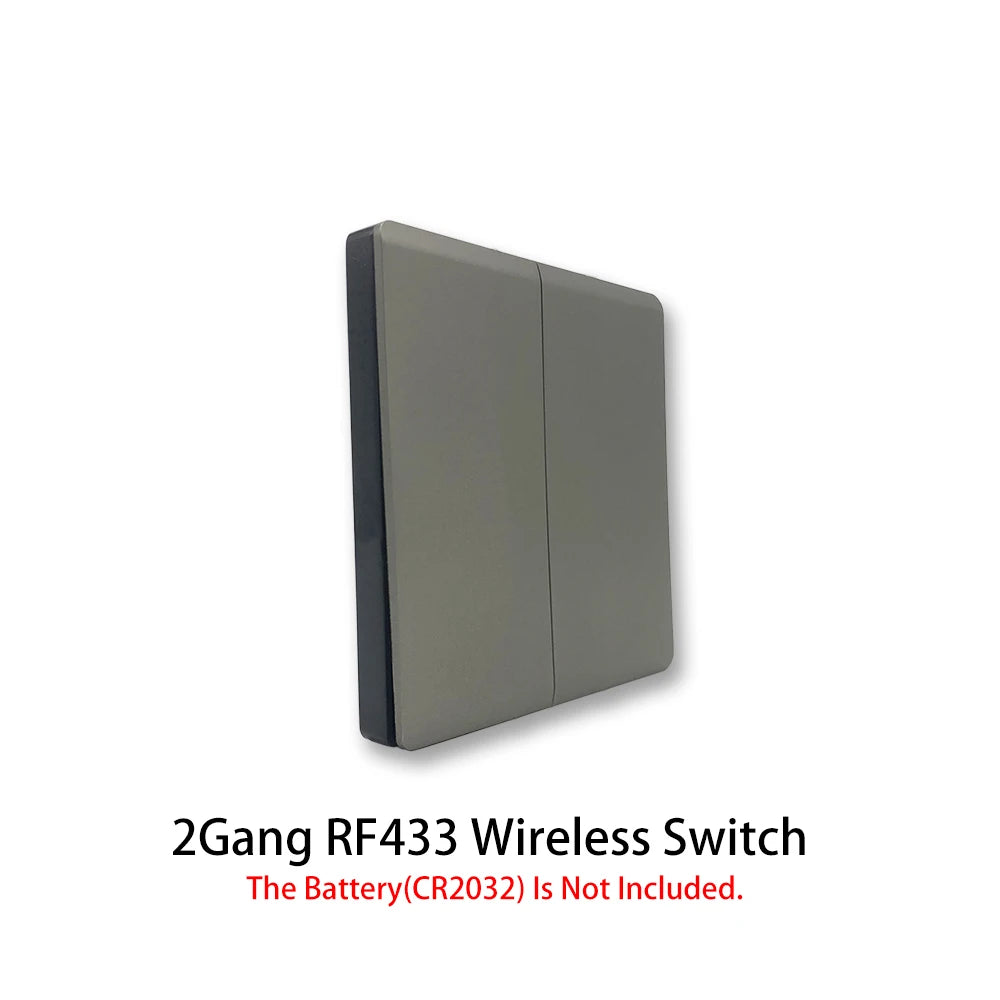 Wifi RF 433 Mhz DIY Light Switch Module Receiver Relay 86 Portable Wireless Remote Control Tuya Smart Life Alexa Google Home Zpaxo 2Switch1 China Mainland