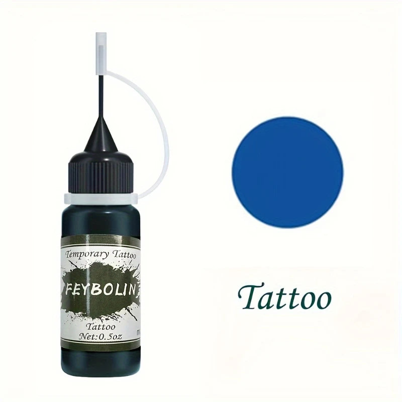 Colorful Tattoo Juice Paste,Easy-to-Use Henna Tattoo For Body Paint DIY Tattoos Temp, DIY Fake Tattoo Semi Permanent For Women Zpaxo 03 tattoo