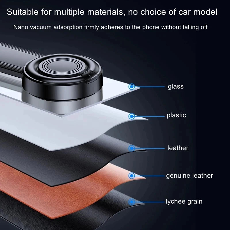 2026 Magnetic Car Phone Mount Bendable Detachable Adjustable Angle Zpaxo