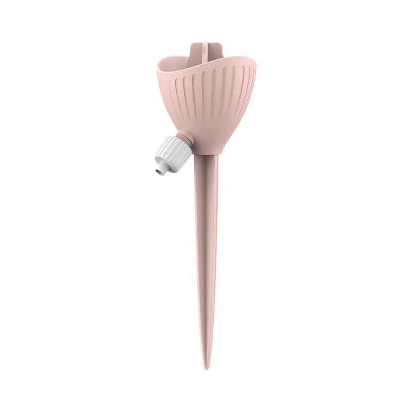 Automatic Drip Irrigation System Self Watering Flower Device Zpaxo Pink