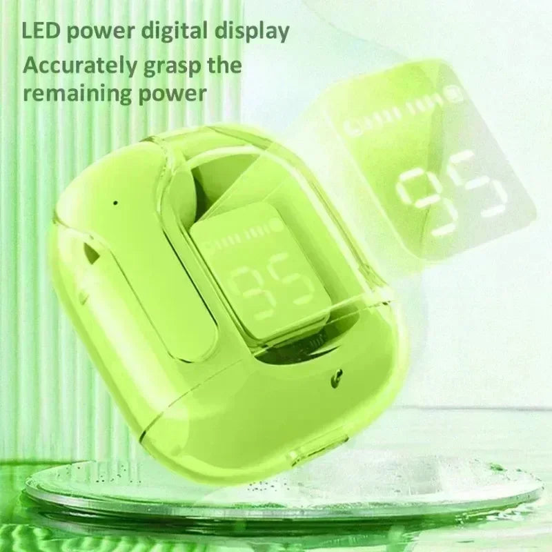 T2 TWS Wireless Headphones LED Power Earphones Digital Display Zpaxo
