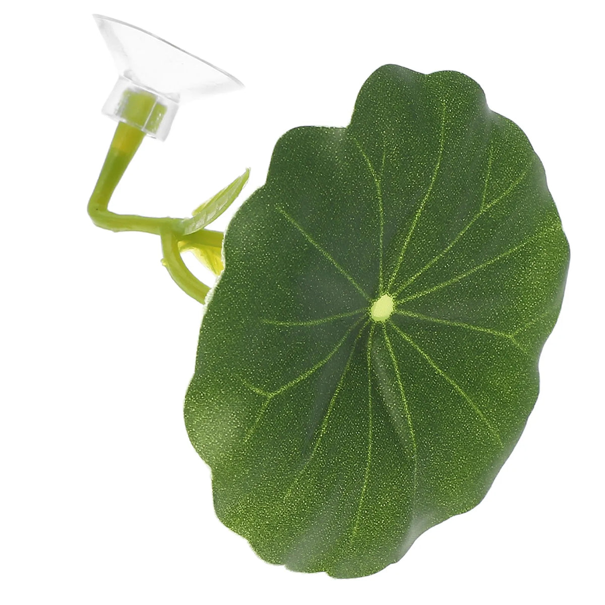 Lifelike Artificial Lotus Leaf Betta Fish Bed Resting Pad Hiding Spot Zpaxo