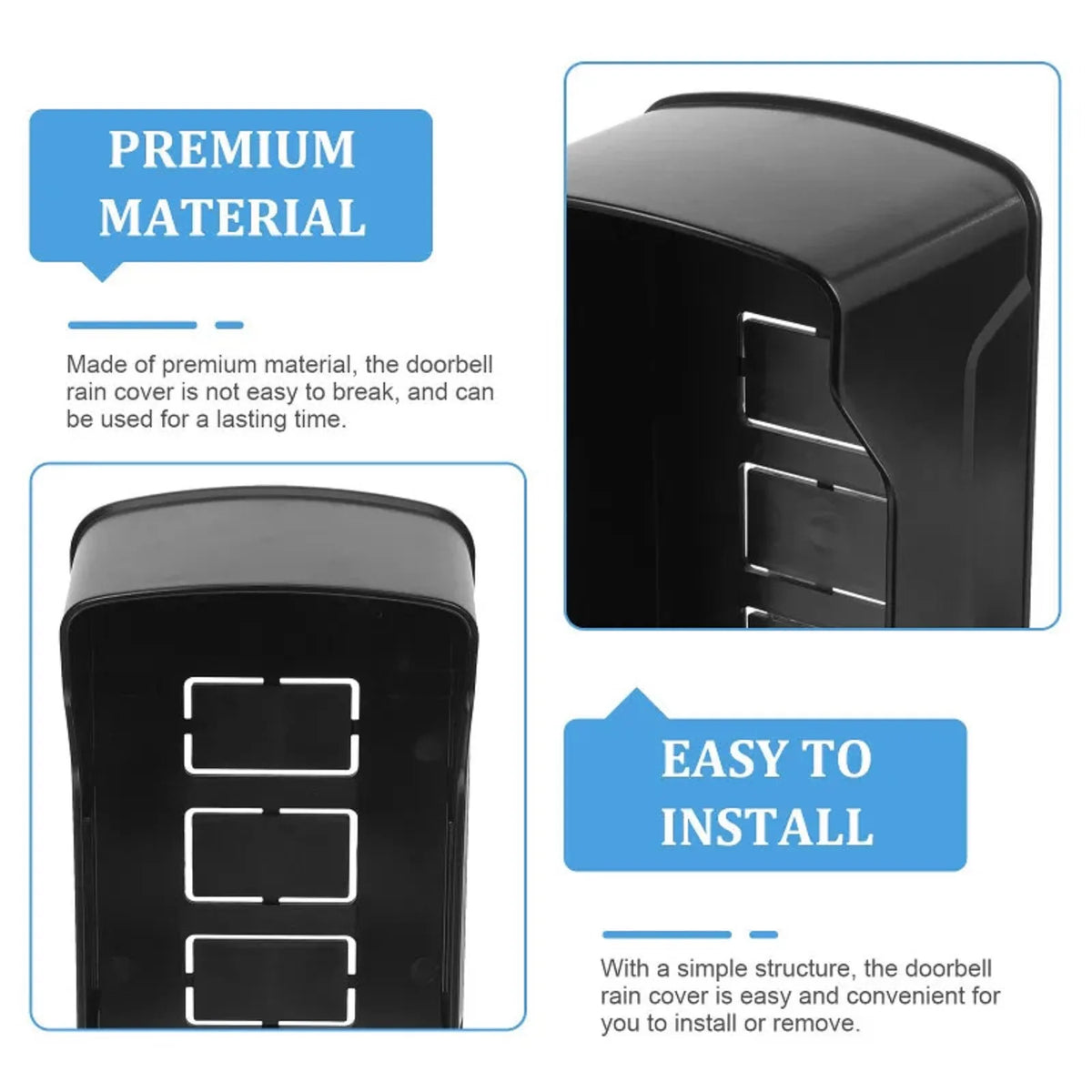 Waterproof Cover Rainproof Case Plastic Rain Access Control Keypad Zpaxo