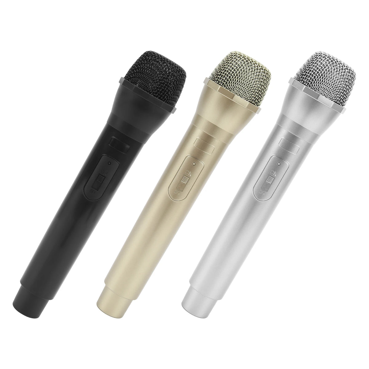 Plastic Prop Mic Microphone Realistic Karaoke Dance Shows Practice Zpaxo