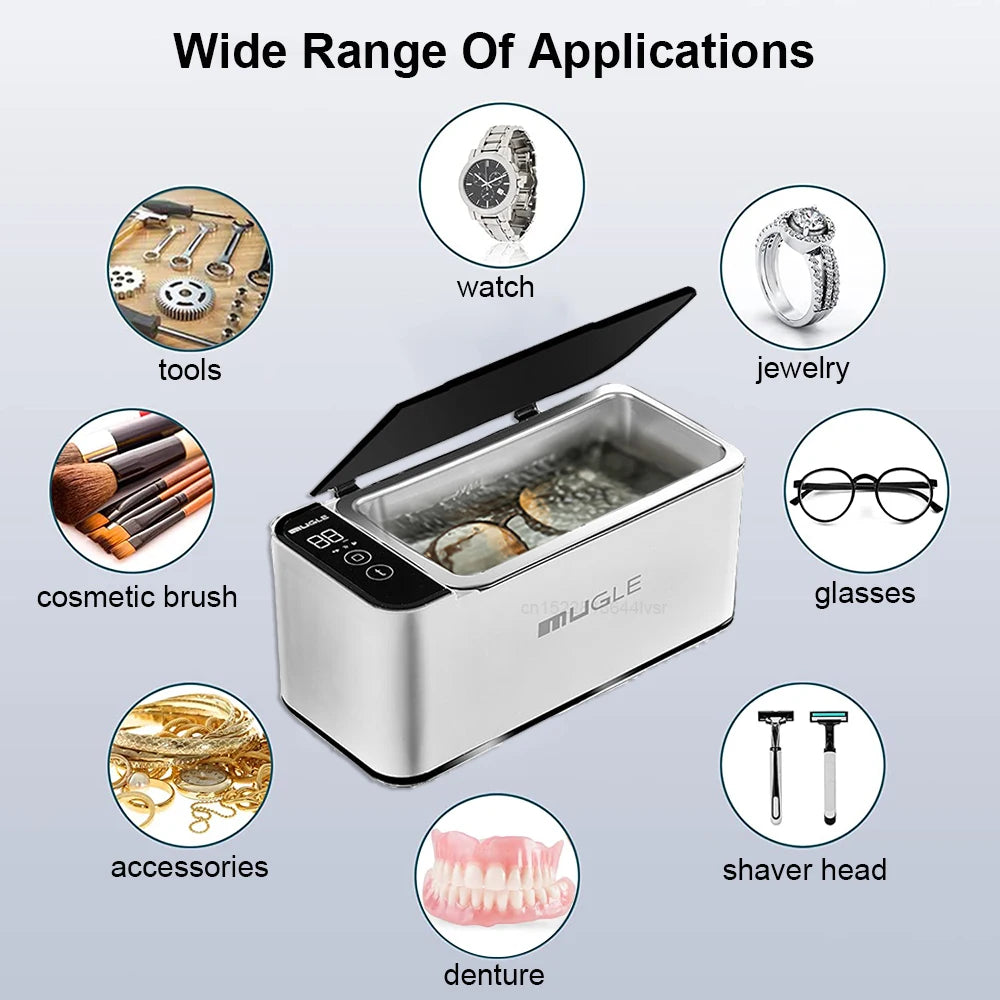 Ultrasonic Cleaner 35W Frequency Ultrasound Washing Machine Glasses Zpaxo