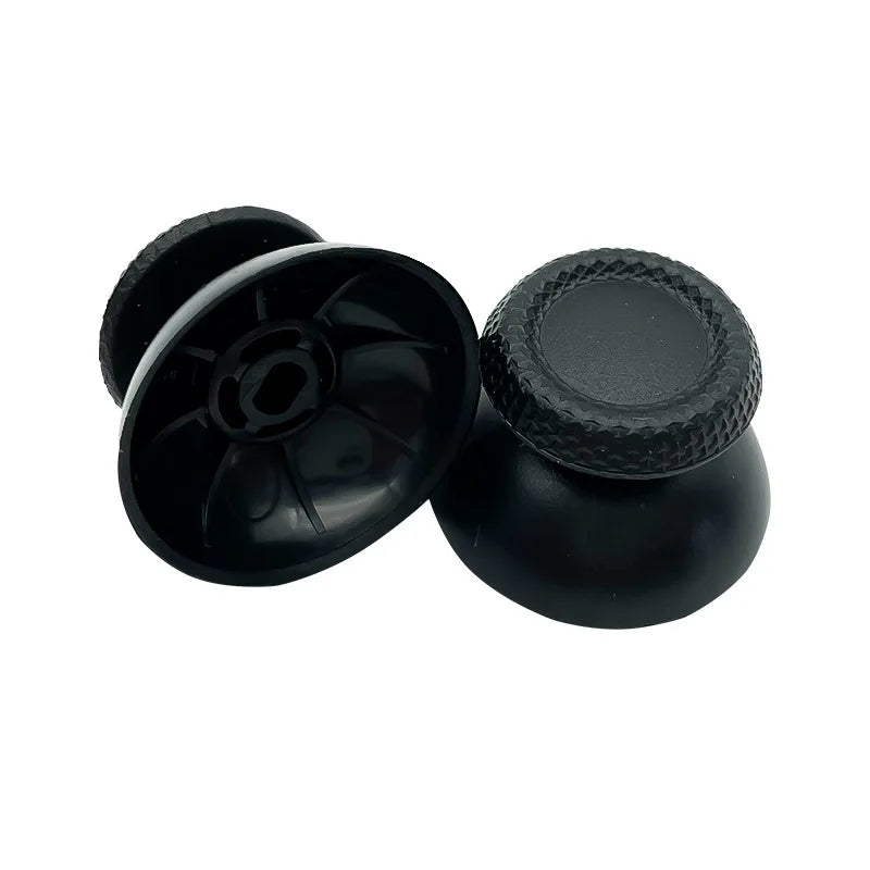 1 Pairs Thumb Sticks Grips Rocker Stick Extenders Caps For PS4/5 Controller Thumb Grips Cover Silicone Joystick Caps Accessories Zpaxo Black