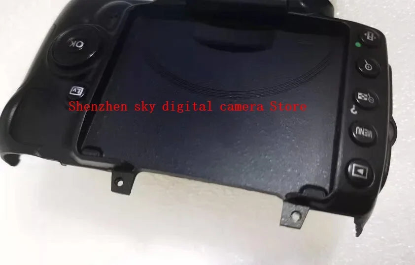D5000 Back Cover Rear Shell Assembly NO LCD Display Flex Cable Nikon Zpaxo Default Title