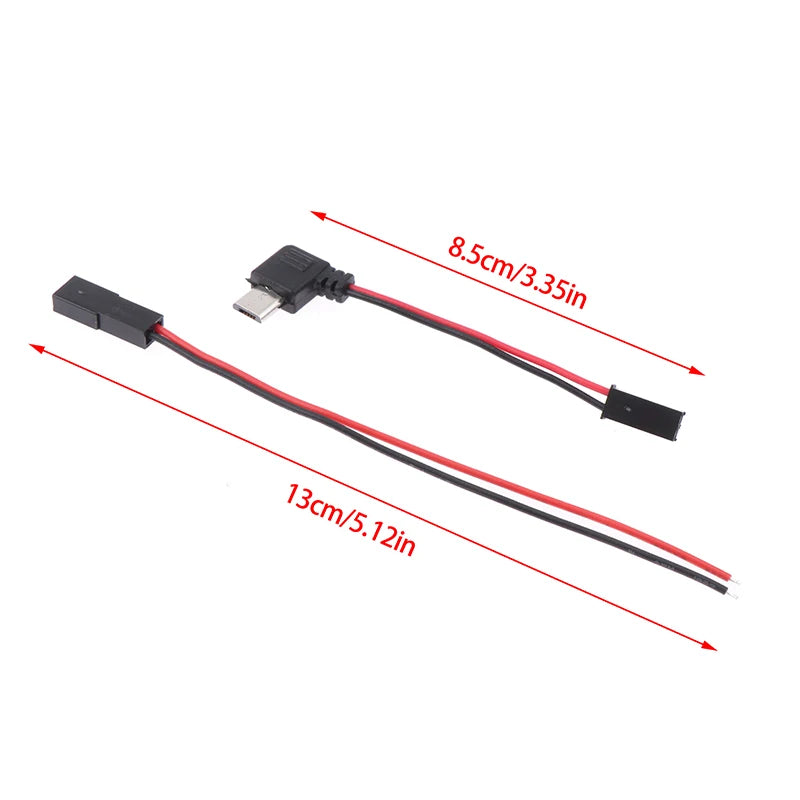 TG1 Motorcycle Interface USB-Micro C 90 Degree Male+JST Plug USB JST Zpaxo