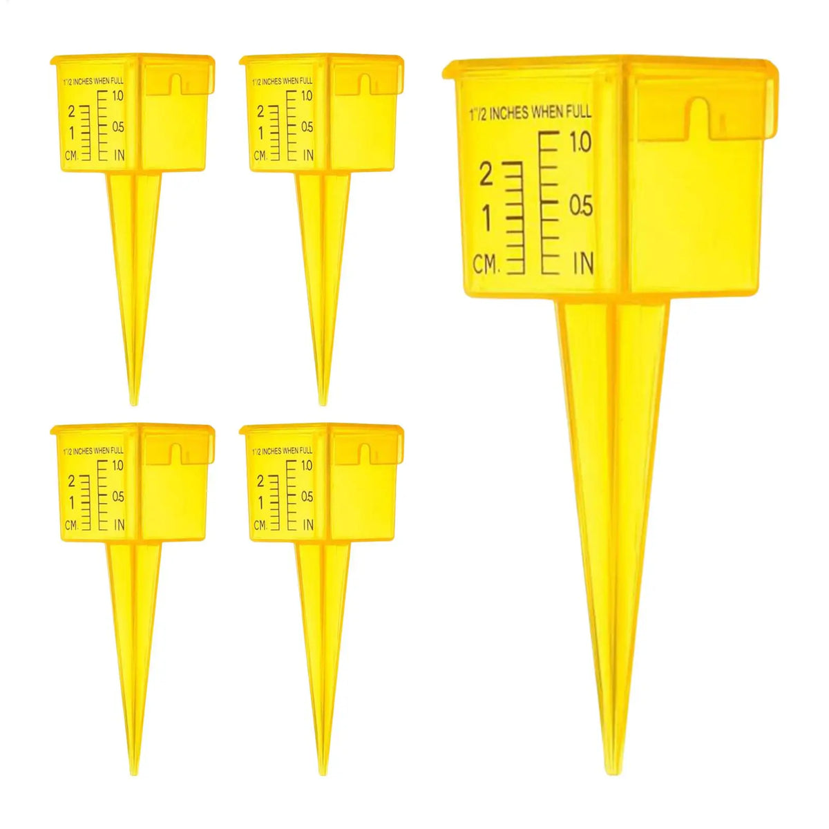 Rain Gauge Scale Inches Centimeters Garden Lawn Sprinkler Outdoor Zpaxo Default Title