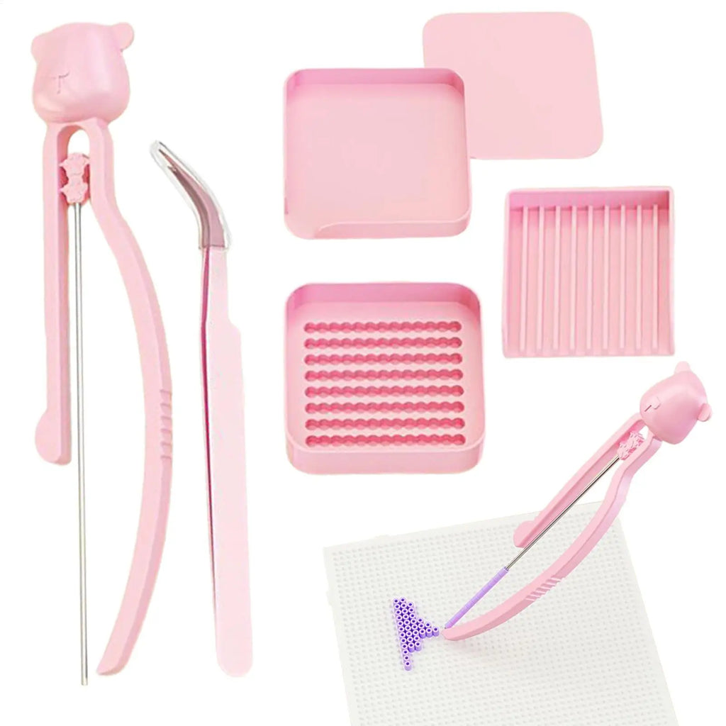 DIY Handmade Fuse Beads Picking Tray Efficient Padding Bead Tool Zpaxo Default Title