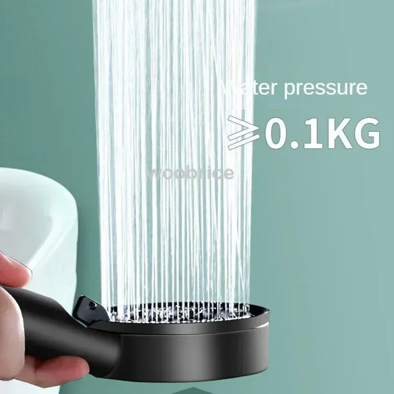 High Pressure Shower Head 3 Modes Adjustable Filter Shower Head Set New Bathroom Shower Head Accessories Sprayer Zpaxo