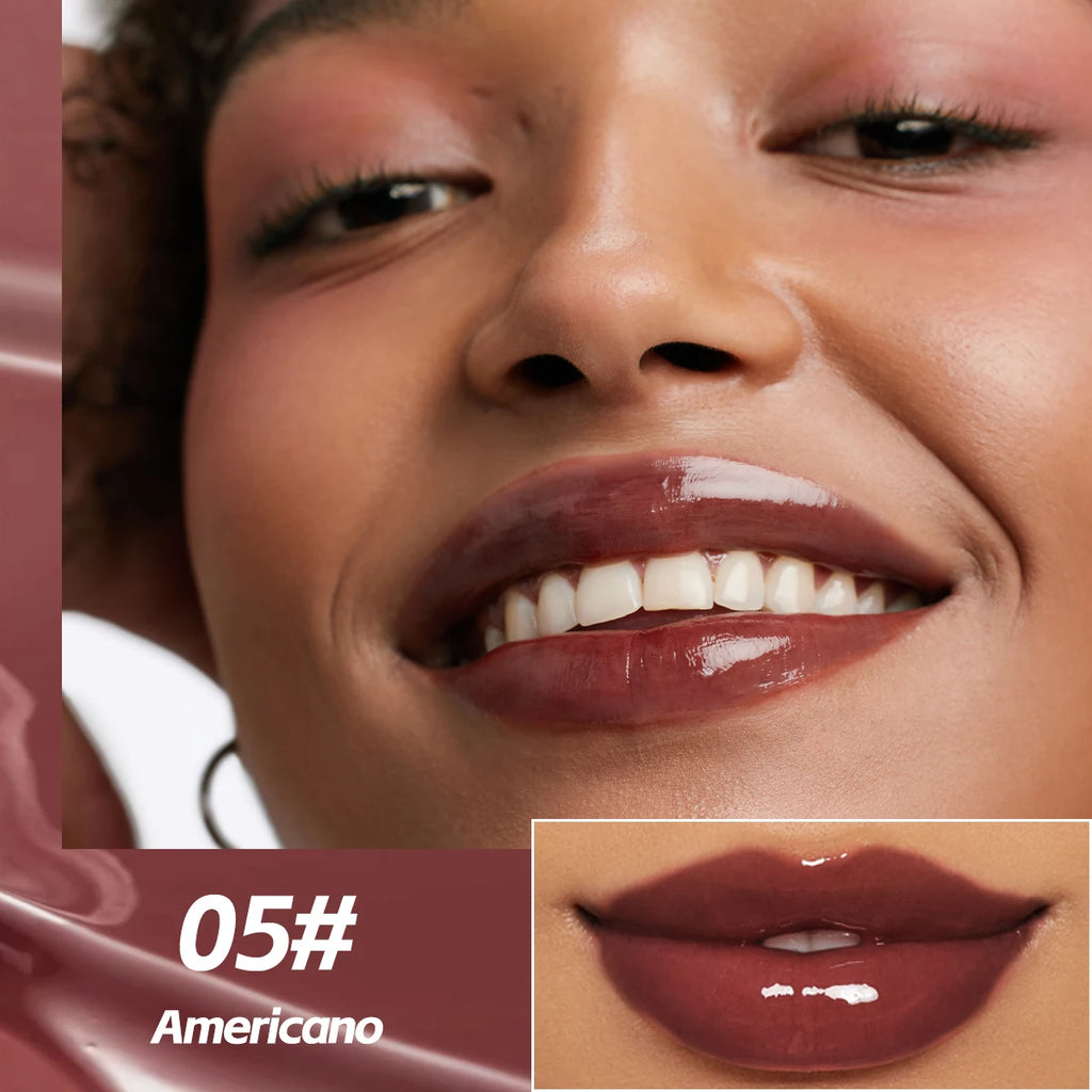 Mirror Lip Gloss Waterproof Moisturizing Lightweight Non Greasy Zpaxo 7075-05