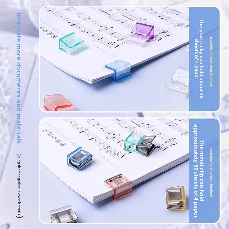 Creative Push Clip File Organization Test Paper Storage Zpaxo