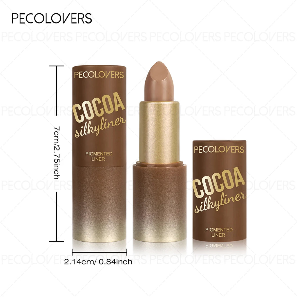 1PC Long-lasting Moisturizing Matte Lipstick, Brown Shade, Easy To Apply, Thin and Not Dry, Perfect Holiday Gift for Girls Zpaxo