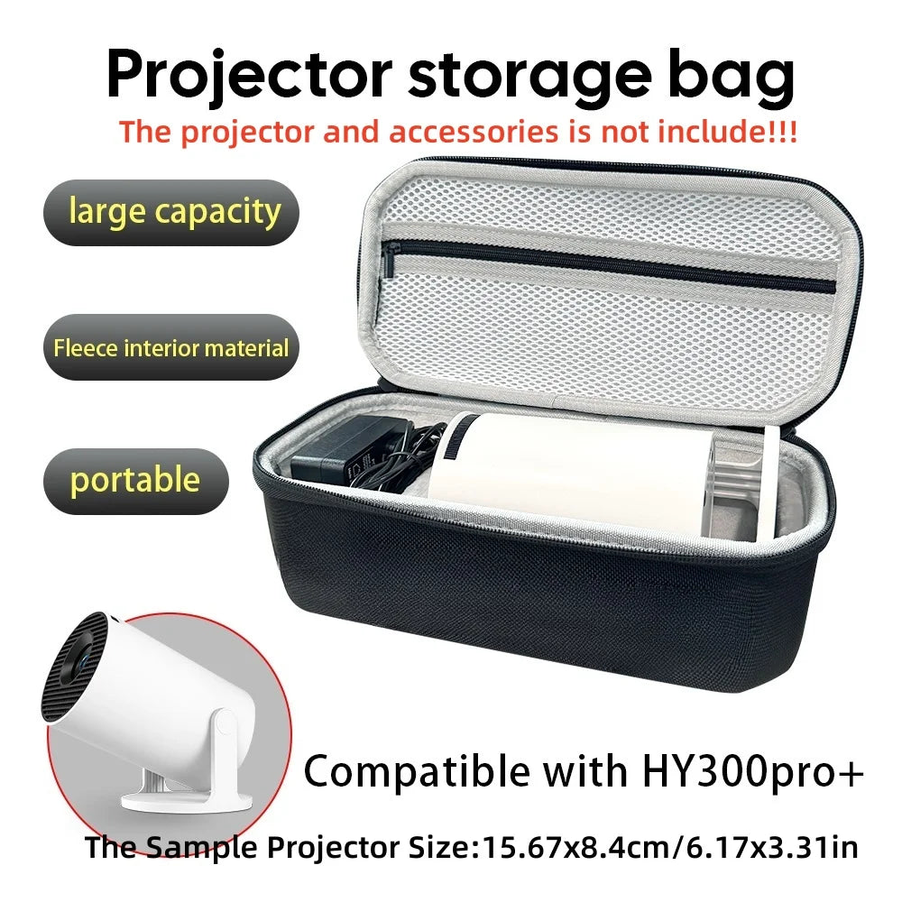 New Hard Shell Protective Case Storage Box For Magcubic HY300PRO+ Projector Old Handle Protection Box Travel Bag For HY300 Zpaxo