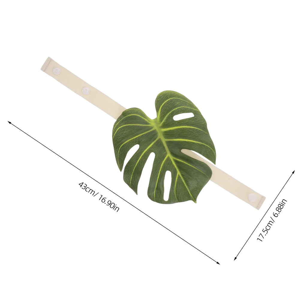 No Drill Monstera Leaf Curtain Tiebacks Decorative Drapery Holdbacks Zpaxo