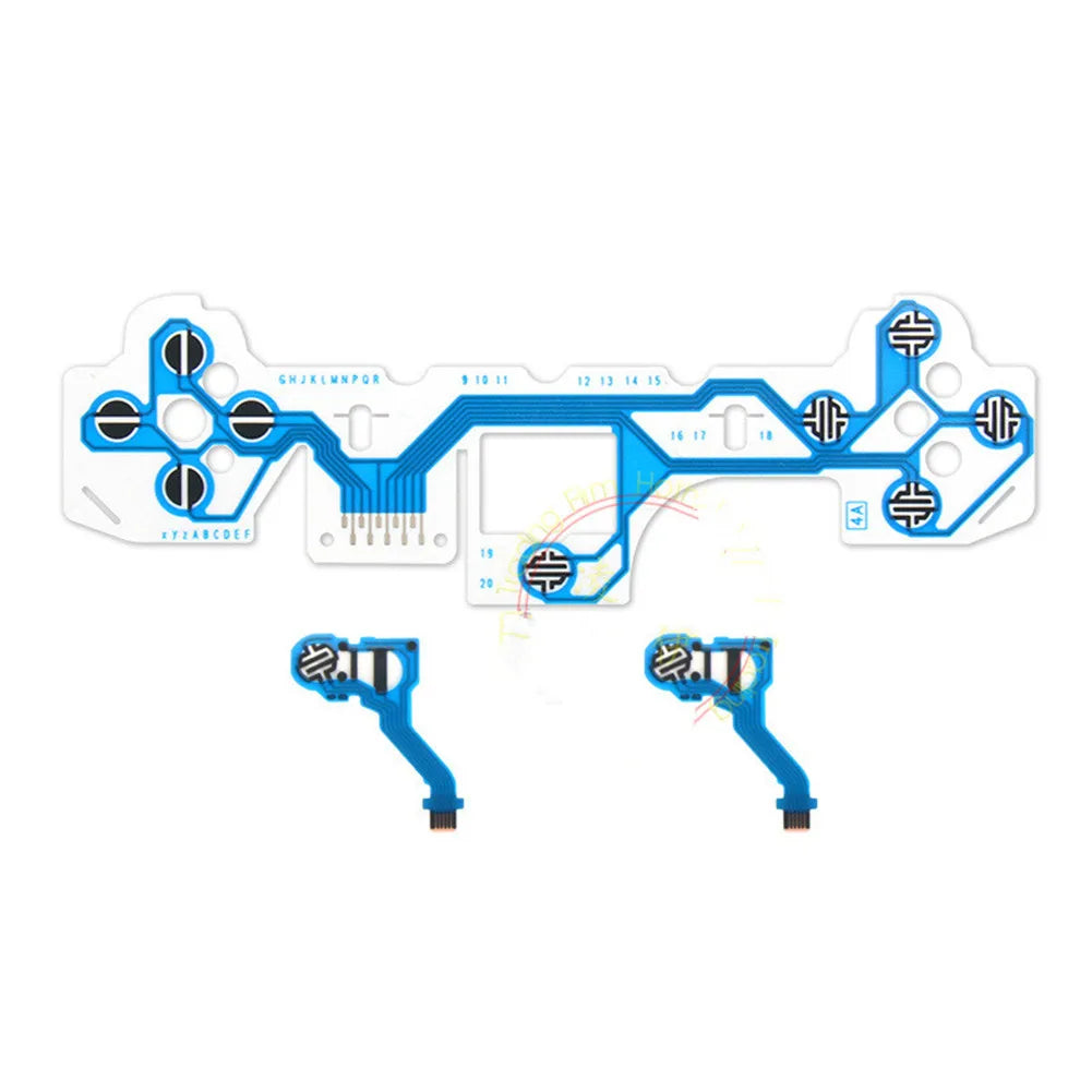 Controller Flex Cable Ribbon Conductive Film Replacement Spare Parts Zpaxo Blue