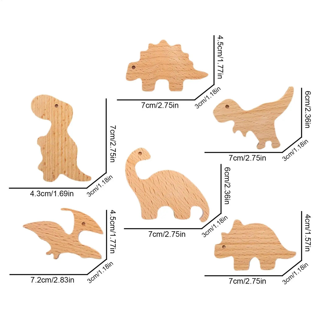 Animal Cabinet Knobs 6 Kids Drawer Pulls Decorative Dresser Dinosaur Zpaxo