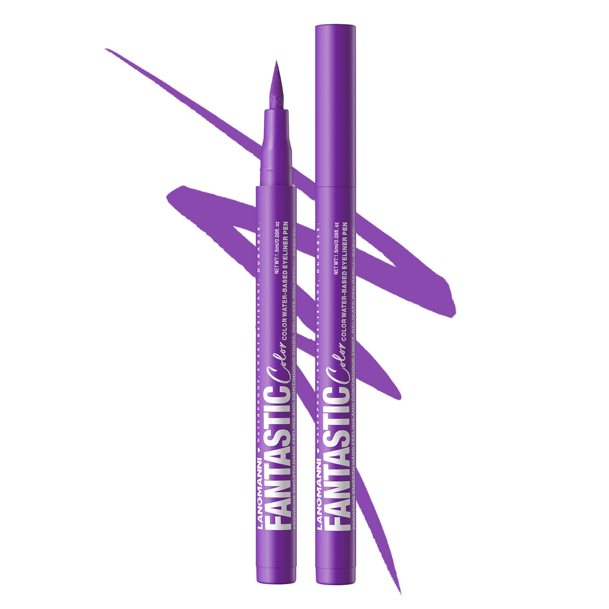 Liquid Eyeliner Pen Waterproof Sweat Proof Non Smudging Easy Apply Zpaxo L2424-07