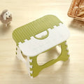 Plastic Folding Small Stool Portable Thickened Household Space-saving Zpaxo B