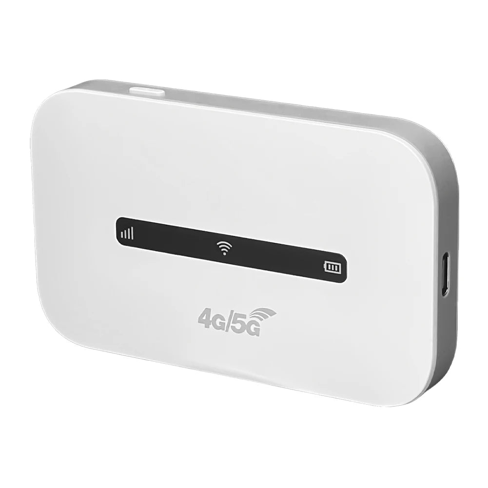 4G LTE Portable WiFi Hotspot 3000mAh 150Mbps Wireless Internet Router with SIM Card Slot Modem Router for Home Office Car Travel Zpaxo asian version