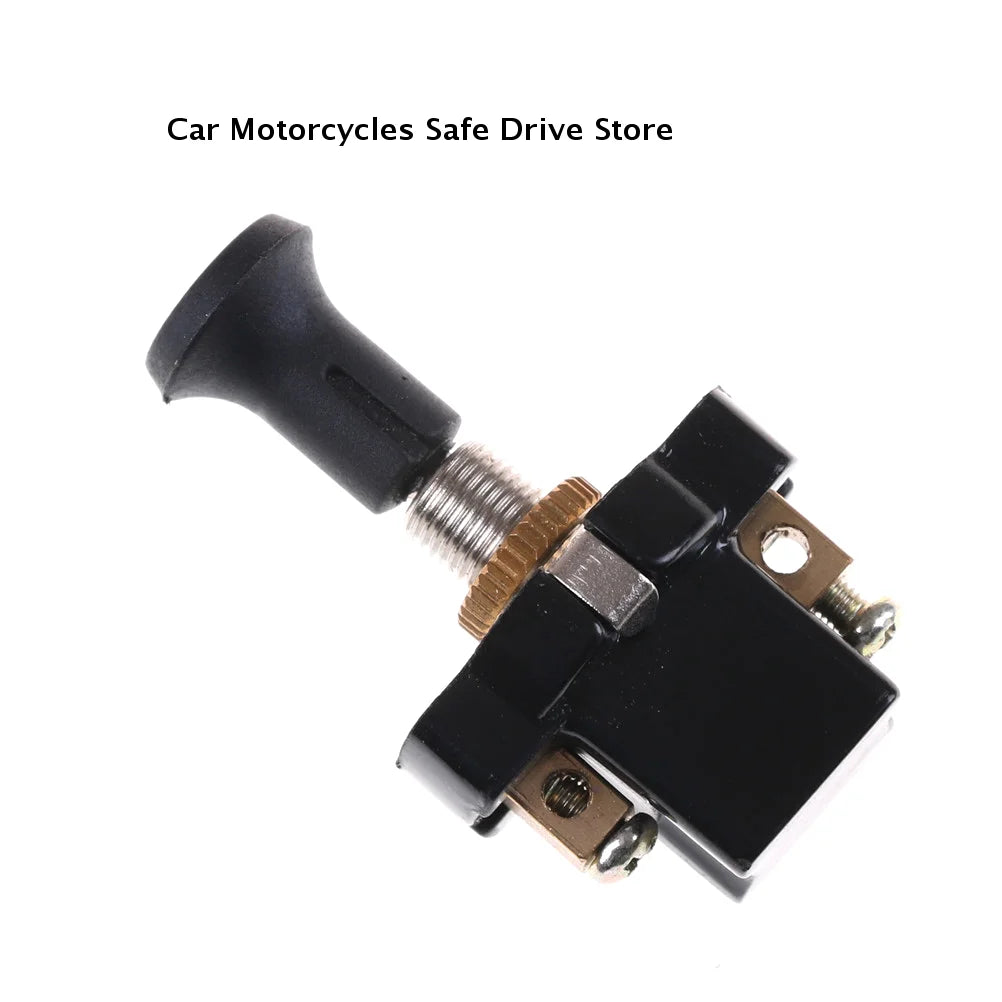 CM1PC Durable Performance On-off Long Push Pull Switch 12V Screw Zpaxo