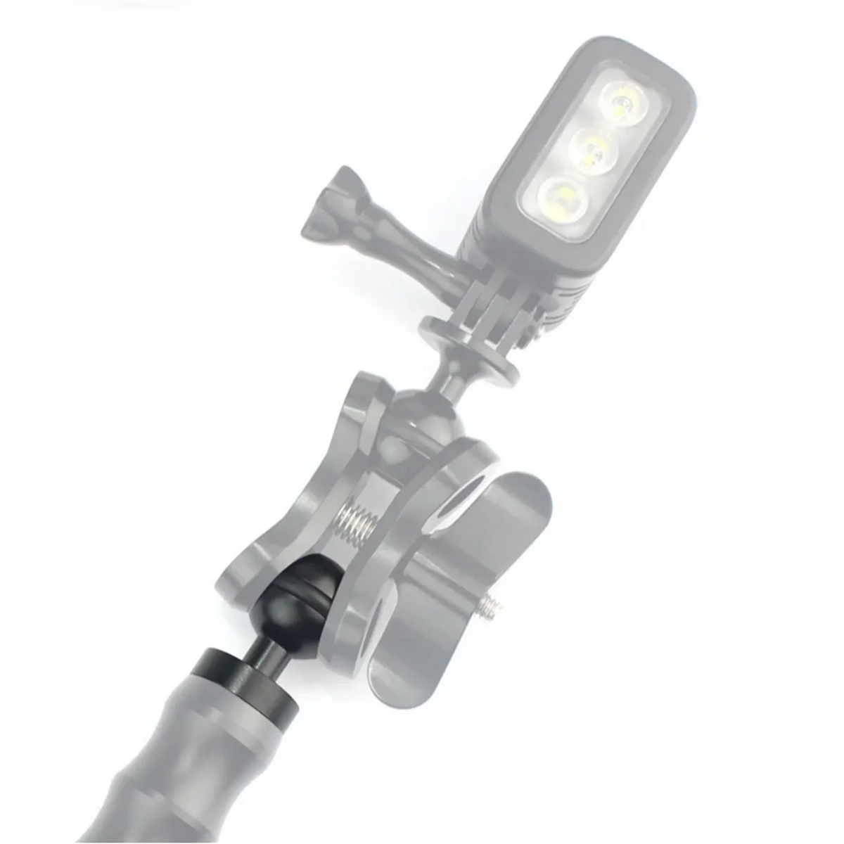 1'' Ball Adapter 1 4 3 8 Hole Head Mount Gopro Action Camera Zpaxo