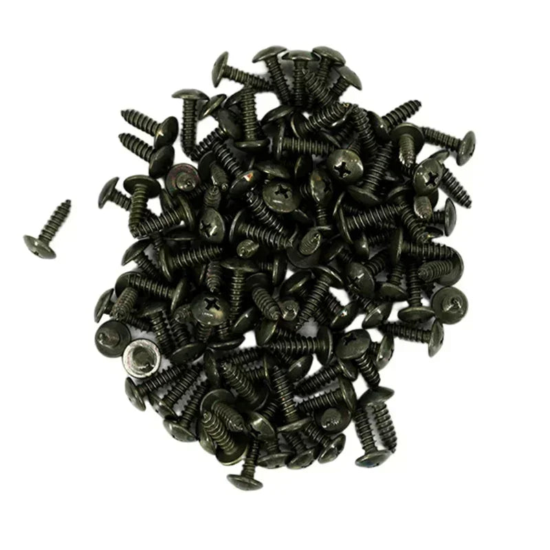Motorcycles Mixed Metal Screws Tapping Fastener Clips Car U-type Zpaxo