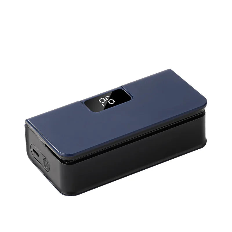 Mini Sealing Machine 2in1 Plastic Bag Sealer USB Rechargeable Zpaxo Blue