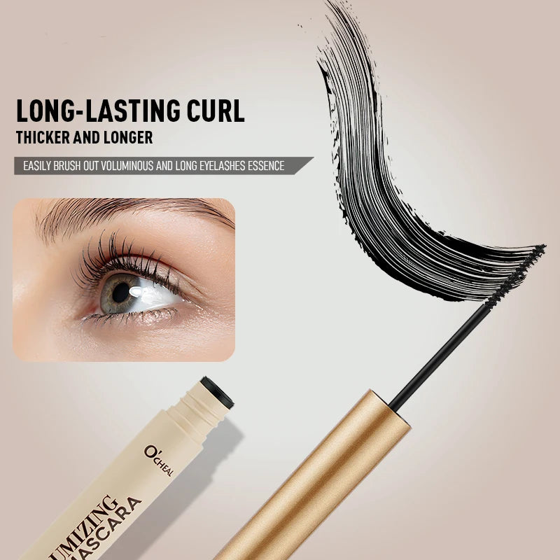 Waterproof Sweat Proof Mascara Natural Durable Curl Shaping Creating Zpaxo
